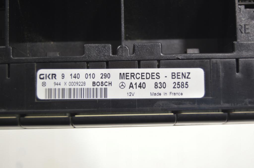 MERCEDES W140 S KUPÉ TRIEDY CL OVLÁDACÍ PANEL KLIMATIZÁCIE 1408302585