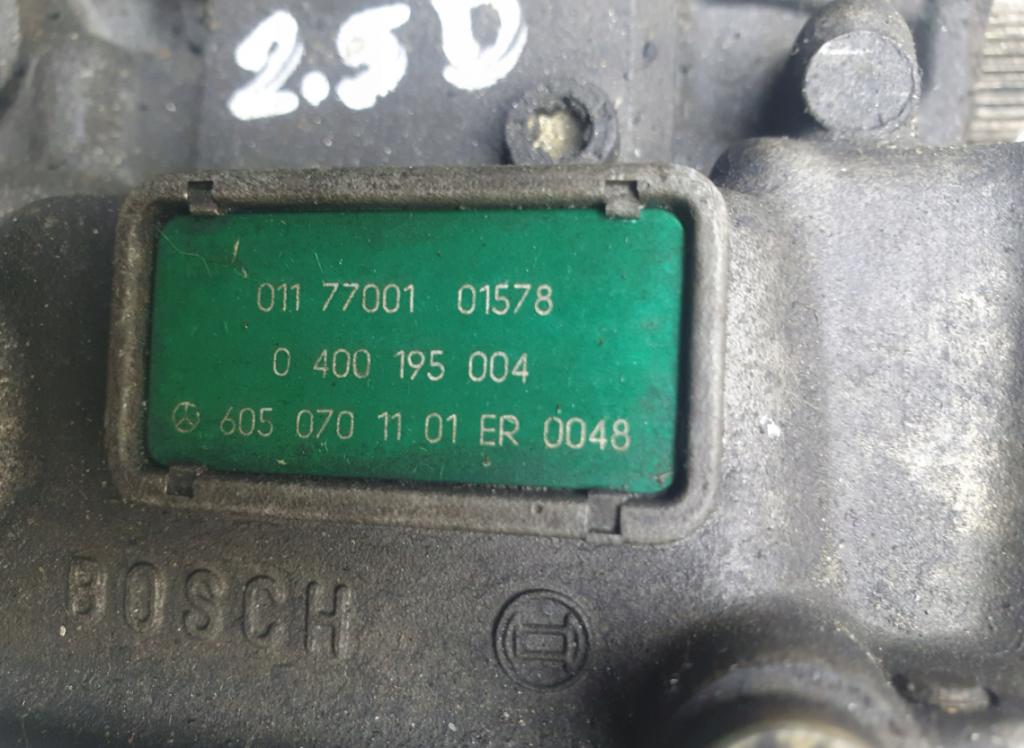 Mercedes C W202 1993-2001 2.5 TD 150 HP manual 110 kW 2497 cm3 5- čerpadlo vstrekovacia 0400195004 (Vstrekovacie čerpadlá)