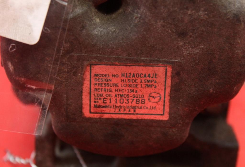 MAZDA 6 2 II GH 2.0 CITD  Kompresor klimatizácie H12A0CA4JE