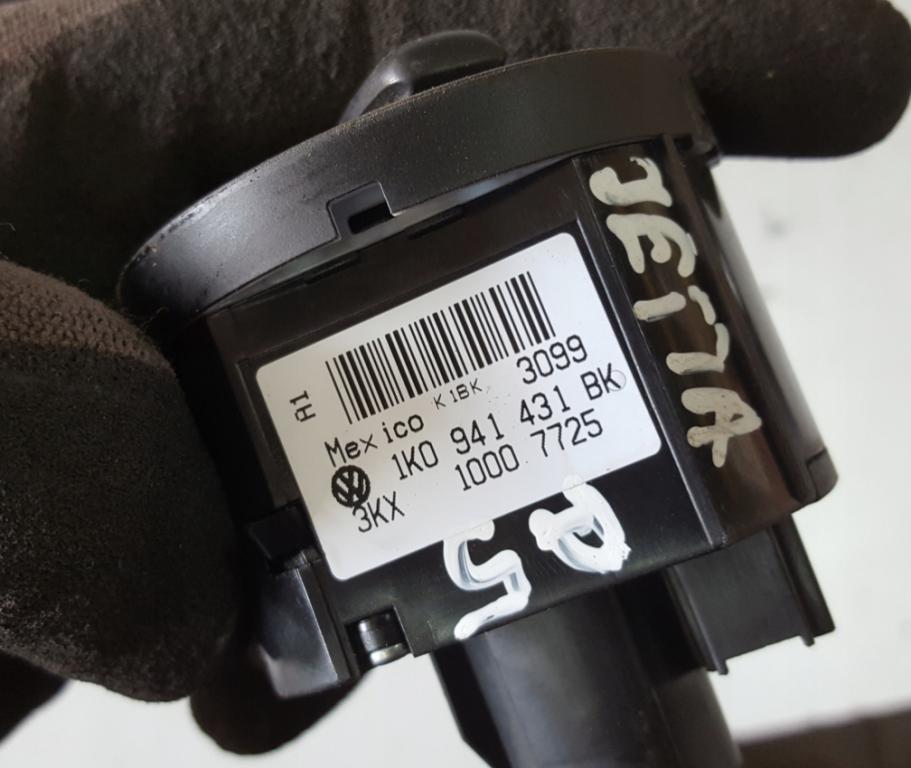 Volkswagen Jetta V  2009 77KW SEDAN 4D 1.9TDI 105KM 05-11 1900 Spínač svetiel na prístrojovej doske 1K0941431BK (Prepínače, spínače, tlačidlá a ovládače kúrenia)