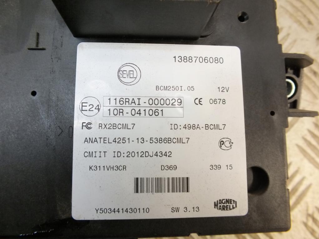 FIAT DUCATO 2.3 MODUL BCM 1388706080