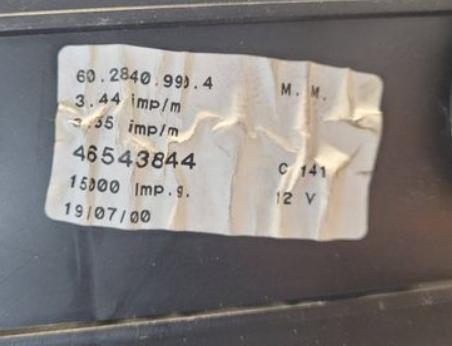 LANCIA LYBRA 1,9 77KW Prístrojovka 46543844 (Prístrojové dosky, displeje)