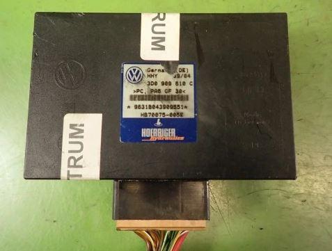 Volkswagen Phaeton    3.0TDI V6 224KM 02-07  Modul Riadiaca jednotka dverí 3D0909610C