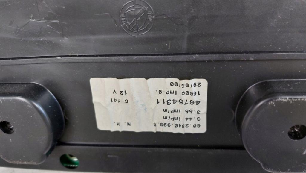 LANCIA LYBRA  2000 96kW   1747 Prístrojovka 46754311 (Prístrojové dosky, displeje)