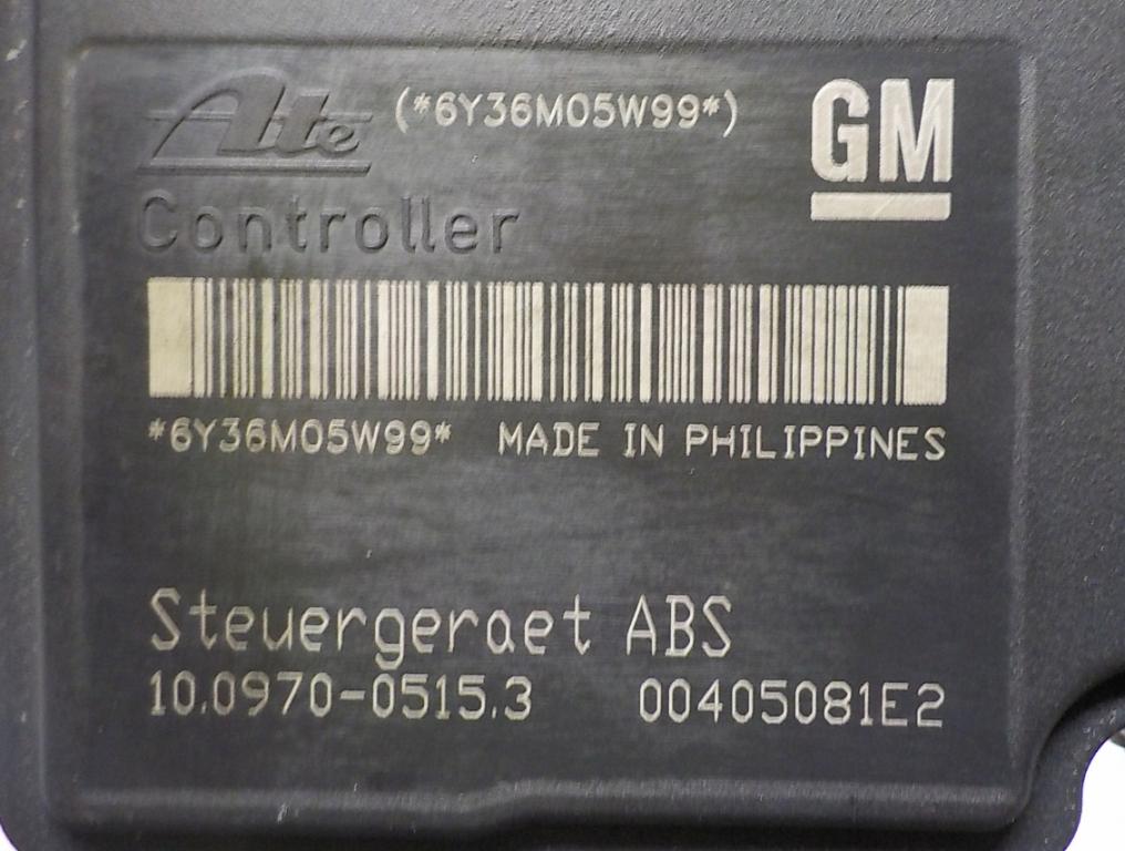 OPEL ASTRA 3 H III ZAFIRA II B Pumpa ABS 13246534 BK 13246534BK