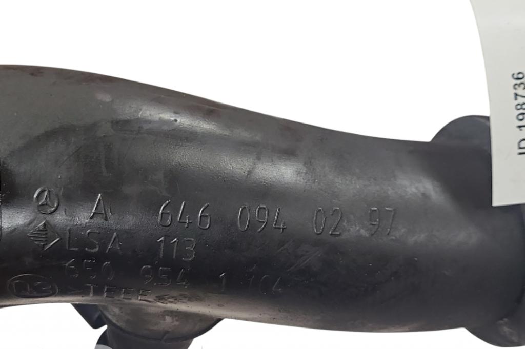 Mercedes-Benz C W203 Turbínové sacie potrubie/hadica A6460940297