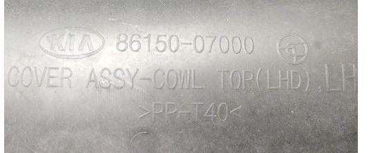 Kia Picanto       0  torpédo, plast pod čelné okno