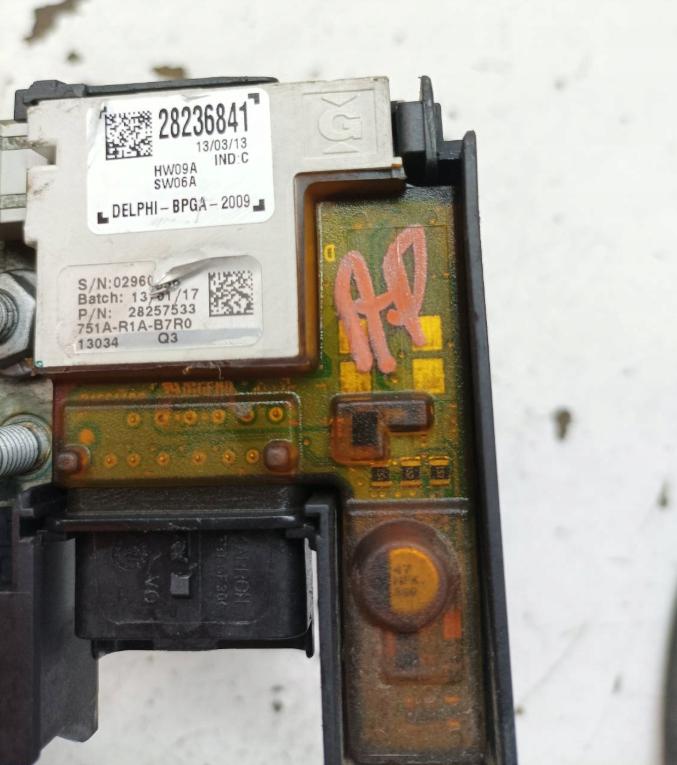 PEUGEOT 308 I (4A_, 4C_) 2007 - 2016  Modul NAPÄTIA: akumulátora 9666527580