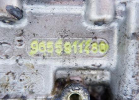 PEUGEOT 207 1.6 HDI 90HP/66KW   9HX  Hlava motora 9655911480