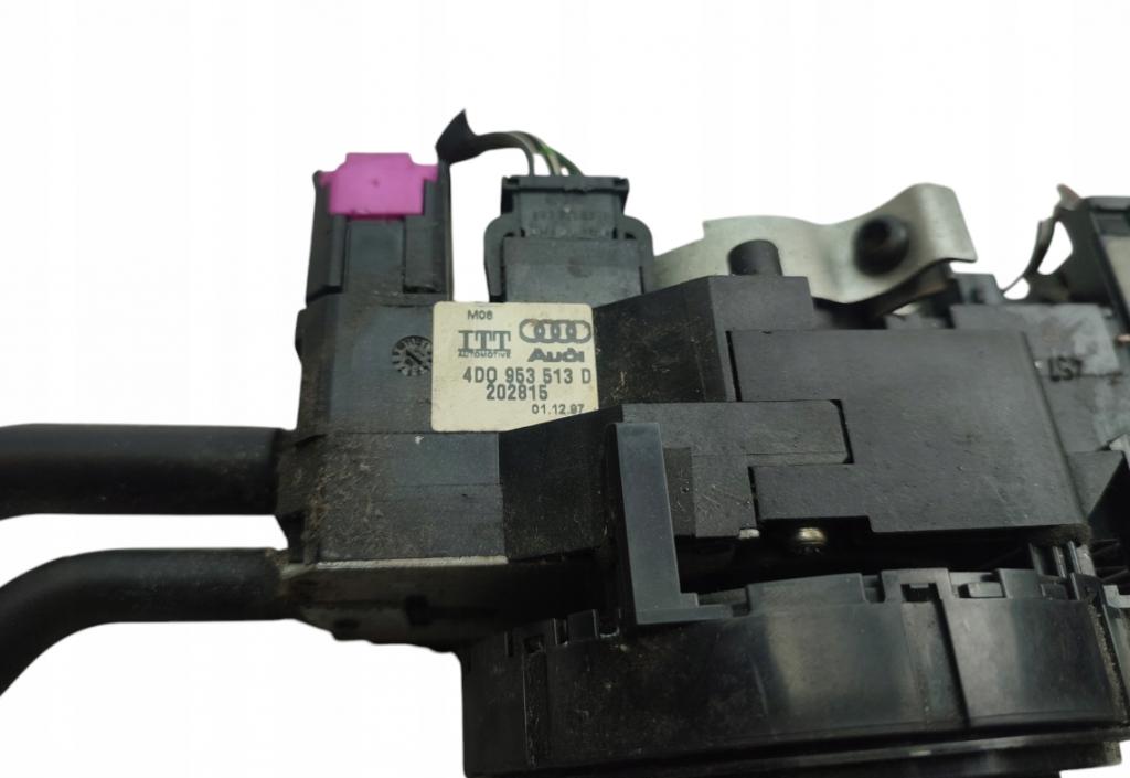 AUDI A4 B5 Avant (8D5) 1994 - 2002    2.5 TDI 110 kW [150 KM] olej napędowy 1997 - 2001  Prepínač kombinovaný 4D0953513D (Prepínače, spínače, tlačidlá a ovládače kúrenia)