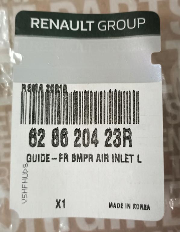 Renault Arkana 2021 Vstup: Vzduch: 628620423R