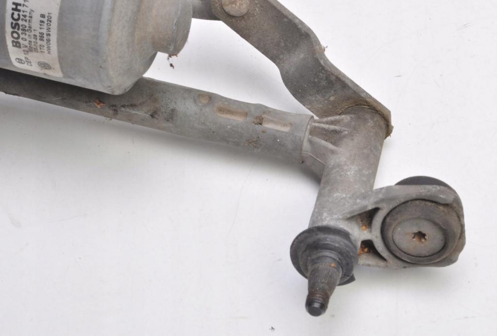 VW TOURAN Motorček stierača s mechanizmom ľavý 1T0955023D