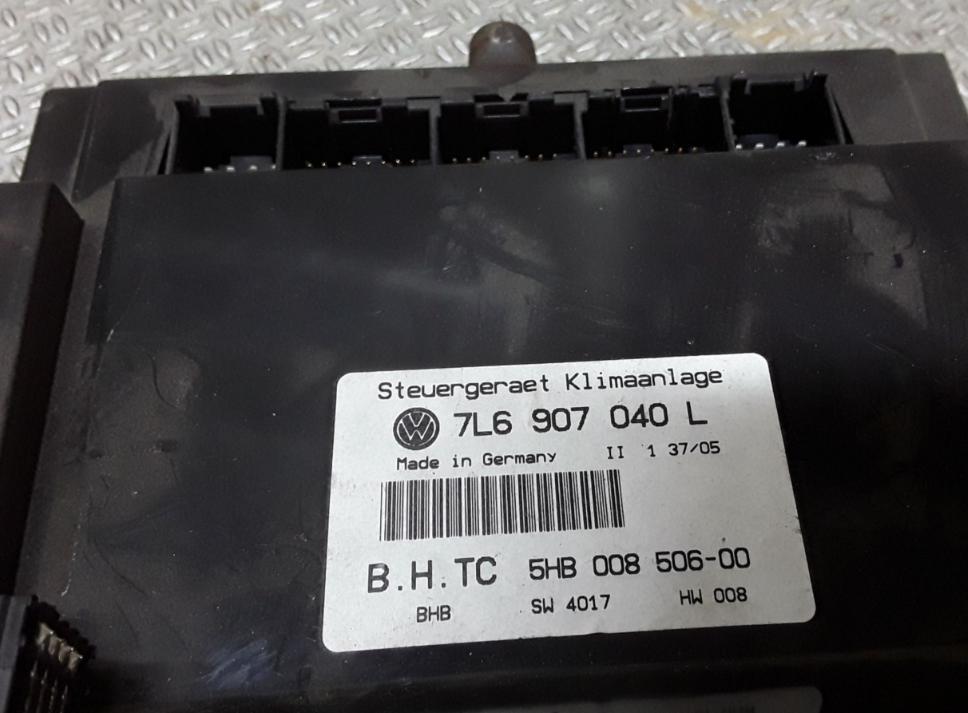 VW TOUAREG panel kúrenia klimatizácie 7L6907040L