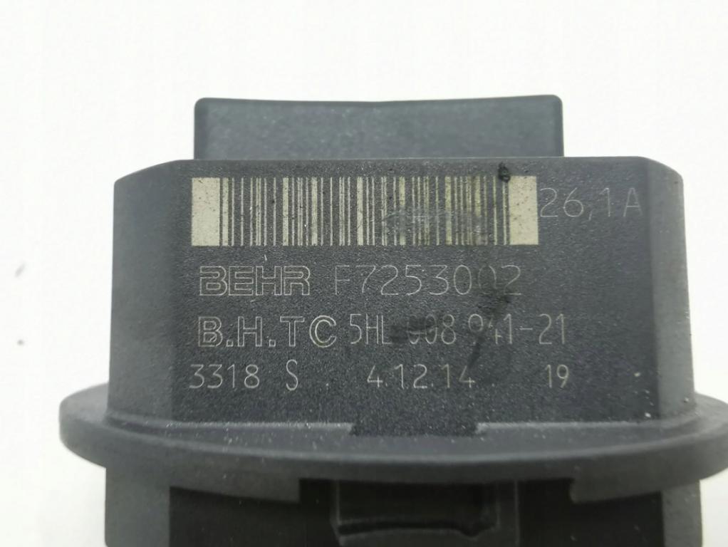 Volvo XC60 2015 rezistor kúrenia vzduchu F7253002