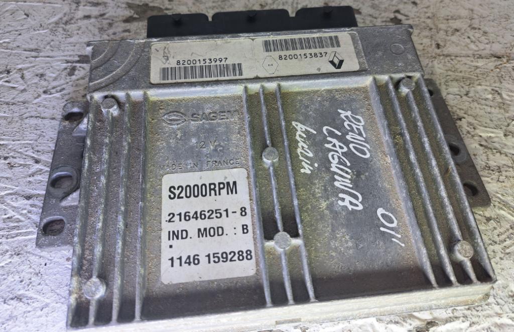 Renault Laguna II 2001-2007 1.8 16v 120 HP manual 88 kW 1783 cm3 5- Jednotka riadiaca 21646251-8