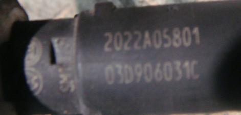 Vw Fox 1.2 6V 54 HP manual 40 kW 1198 cm3 3- vstrek 03D906031C (Vstrekovače)