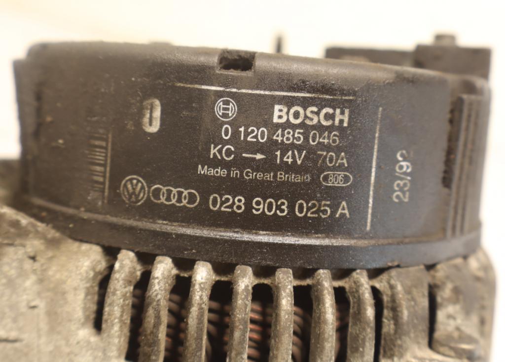 Audi 80 B4 1991  1994 sedan 1.9 TDI diesel MT 66 kW 1993  Alternator 028903025A