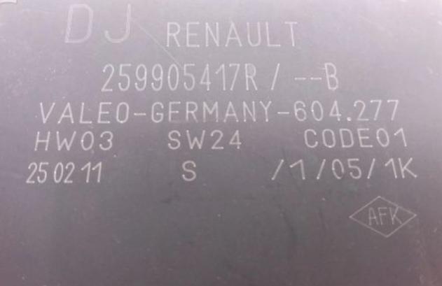 Renault Fluence sedan 1.5 DCI diesel MT 63 kW 2010  Modul komfortu