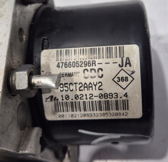 Renault Megane III 2008-2016 hatchback 1.9 DCI diesel 96 kW 2009  Pumpa ABS