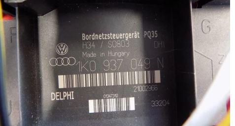 Skoda Octavia II 2004-2013 hatchback 1.9 TDI diesel MT 77 kW 2008  Modul komfortu 1K0937049N