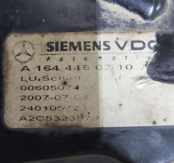Mercedes ML W164 2005-2011 hatchback 3.0 CDI diesel AT 165 kW 2008  Riadiaca jednotka prevodovky A1644460710