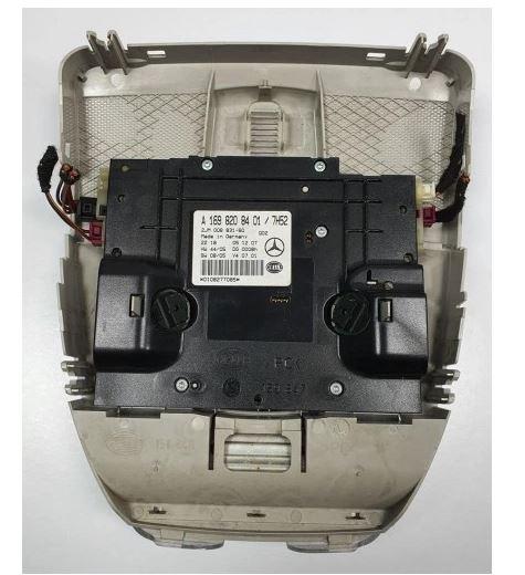 Mercedes A W169 2004-2012 hatchback 1.5 petrol MT 70 kW 2006  Osvetlenie interieru