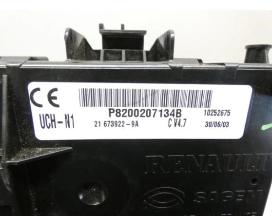 Renault Clio II 1998-2012 hatchback 1.2 petrol MT 43 kW 1998  Modul BSI
