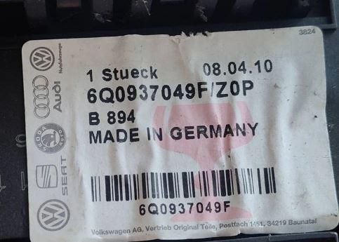Skoda Fabia I 1999-2007 hatchback 1.2 petrol MT 40 kW 2004  Modul komfortu 6Q0937049F