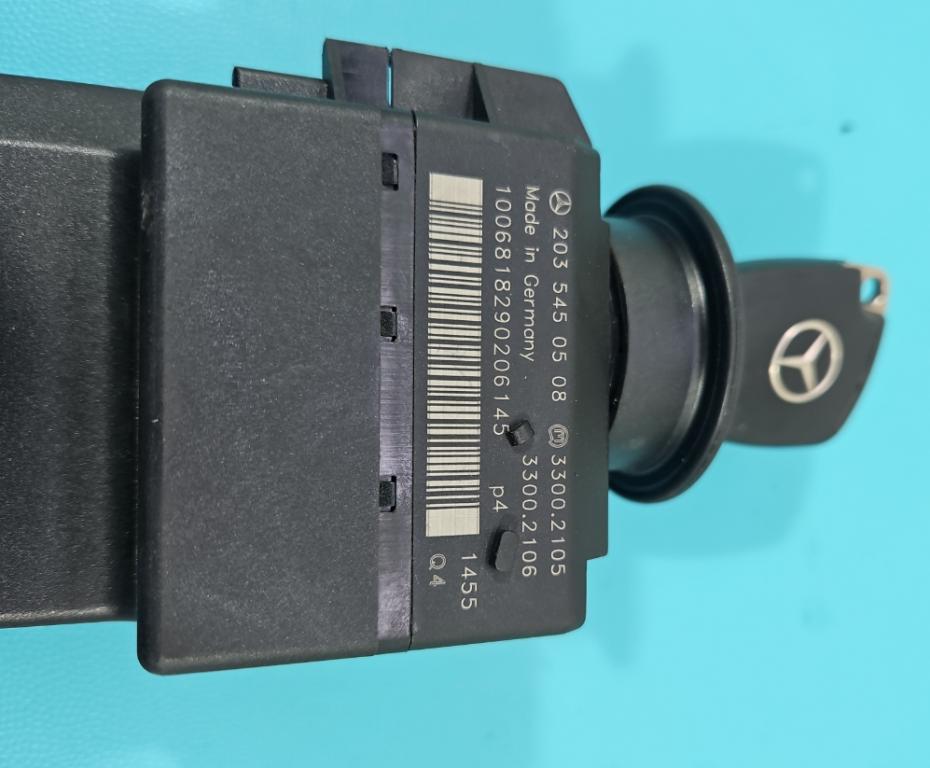 Mercedes C W203 2000-2007 sedan 2.2 CDI diesel AT 105 kW 2001  Spínacia skrinka 2035450508