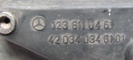 Mercedes 123 sedan 2.2 CDI diesel MT 85 kW 2009  Spätné zrkadlo vonkajšie pravé