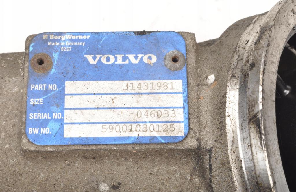 Volvo S60 II 2010-2018 sedan 2.0 D4 diesel AT 120 kW 2012  Ventil turbodúchadla 31431981