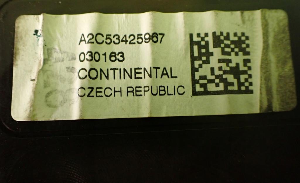 Skoda Fabia II 2012 hatchback 1.6 TDI diesel MT 55 kW 2012  Prístrojová doska, displej 5J0920811D