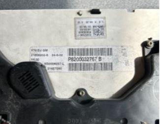 Renault Master II 1998-2010 hatchback 2.5 D diesel MT 59 kW 1998  Prístrojová doska, displej P8200032767B
