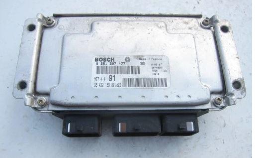 Peugeot 206 1.6 16v petrol MT 80 kW 2004  Riadiaca jednotka 0261207477