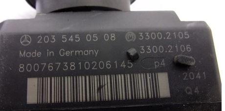 Mercedes C W202 1993-2001 combi 2.2 CDI diesel MT 75 kW 1999  Spínacia skrinka A2035450508