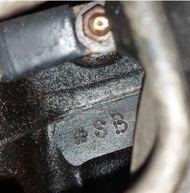 Audi 80 B3 1986-1991 sedan 1.6 TD diesel MT 59 kW 1990 MOTOR A PRÍSLUŠENSTVO SB 068130081F 0460494182