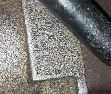 Audi 80 B3 1986-1991 sedan 1.6 TD diesel MT 59 kW 1990 MOTOR A PRÍSLUŠENSTVO SB 068130081F 0460494182