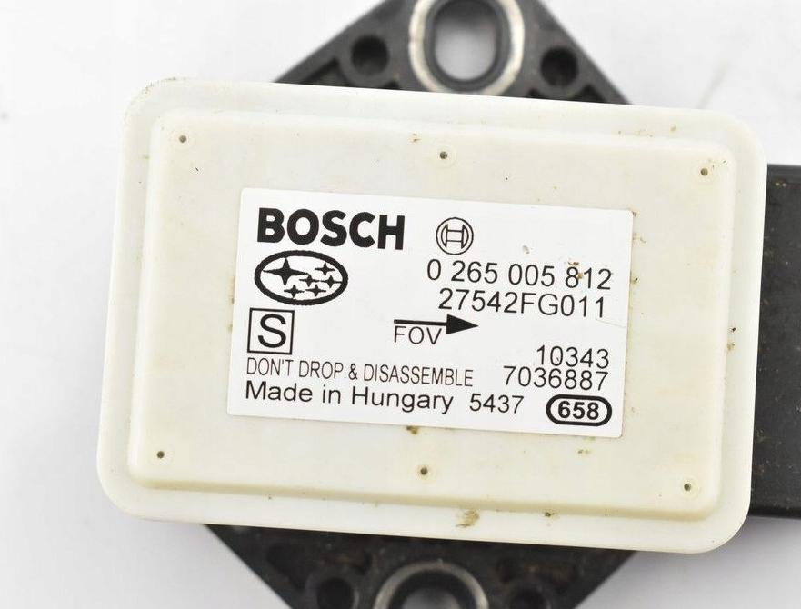 Subaru Forester III SH 2008-2013 hatchback 2.0 BOXER diesel MT 108 kW 2009  Snímač ESP 27542FG011 0265005812