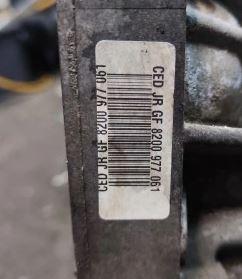 Renault Kangoo II 2008- hatchback 1.5 DCI diesel MT 63 kW 2011  Prevodovka JR5156