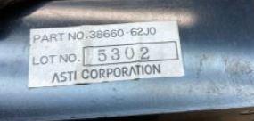 Mazda 323 hatchback 2.0 D diesel MT 52 kW 1998  Modul 3866062J0