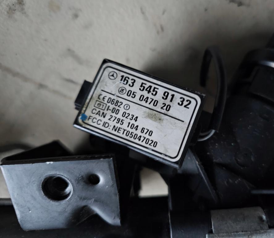 Mercedes ML W163 1997-2005 suv 2.7 CDI diesel 120 kW 2001  Riadenie 1634600516 1635459132