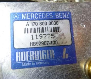 Mercedes SLK I R170 1996-2004 hatchback 2.0 KOMPRESSOR petrol MT 120 kW 2004  Motorček ovládania strešného okna A1708000030