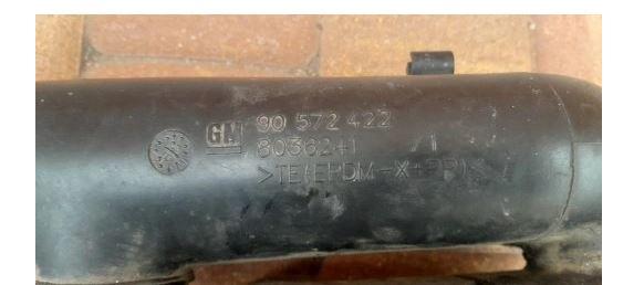 Opel Astra I 1991-2002 hatchback 1.6 16v petrol MT 74 kW 1997  Rúrka chladenia vzduchu 90572423