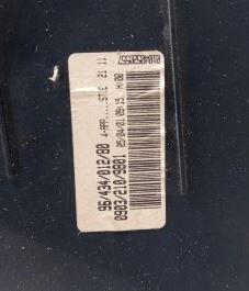 Peugeot 206 hatchback 1.1 petrol MT 44 kW 1998  Prístrojová doska 9643401280