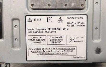 Renault Talisman 2015-2022 sedan 1.6 DCI diesel AT 96 kW 2016  Rádio 281159453R