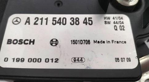 Mercedes E W211 2002-2009 sedan 2.2 CDI diesel MT 90 kW 2003  Modul