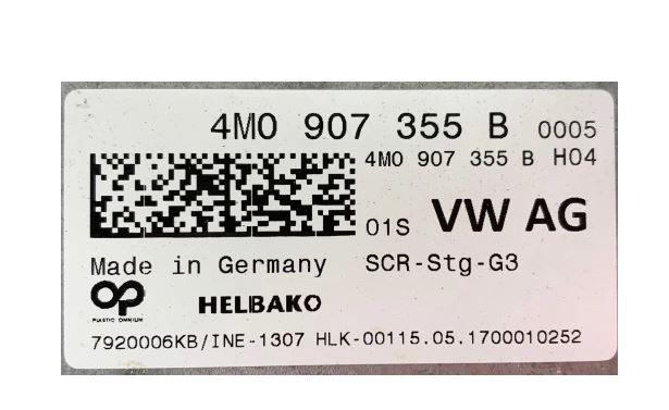 Audi Q7 2005-2015 hatchback 3.0 TDI diesel AT 155 kW 2006  Riadiaca jednotka 4M0907355B