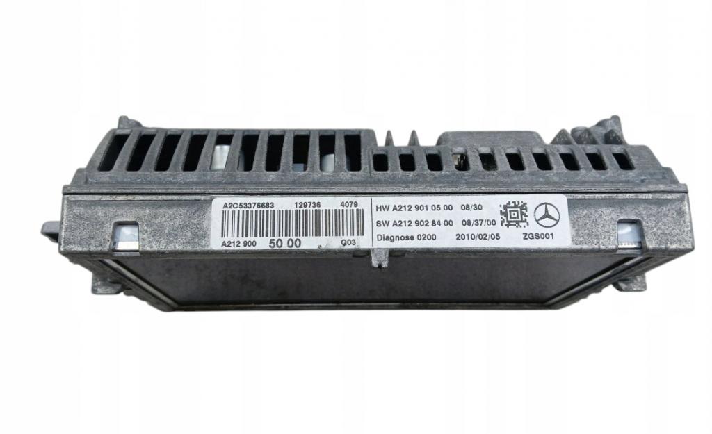 Mercedes E W212 2009-2016 sedan 3.0 CDI diesel AT 170 kW 2011  GPS navigácia A2129005000