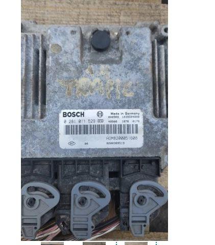 Renault Trafic II 2001-2014 hatchback 1.9 DCI diesel MT 60 kW 2001  Riadiaca jednotka 8200389519 0281011529