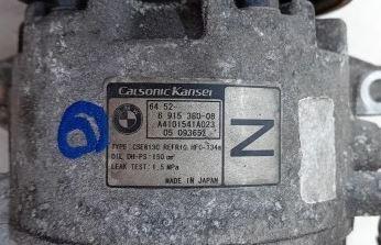 BMW 1 E87 2004-2011 hatchback 2.0 D diesel MT 105 kW 2008  Kompresor klimatizácie 6915380